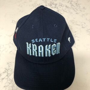 Seattle Kraken Navy Blue Cap
